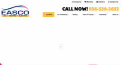Desktop Screenshot of eascoair.com